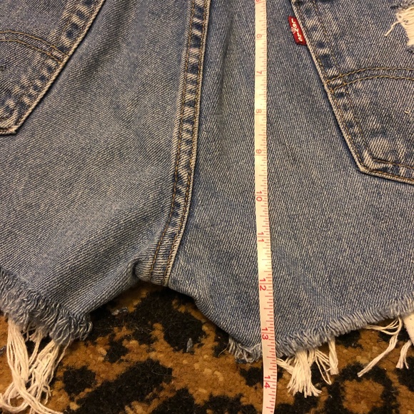 SOLD. Levi’s | Custom Vintage Distressed Shorts - Picture 6 of 8
